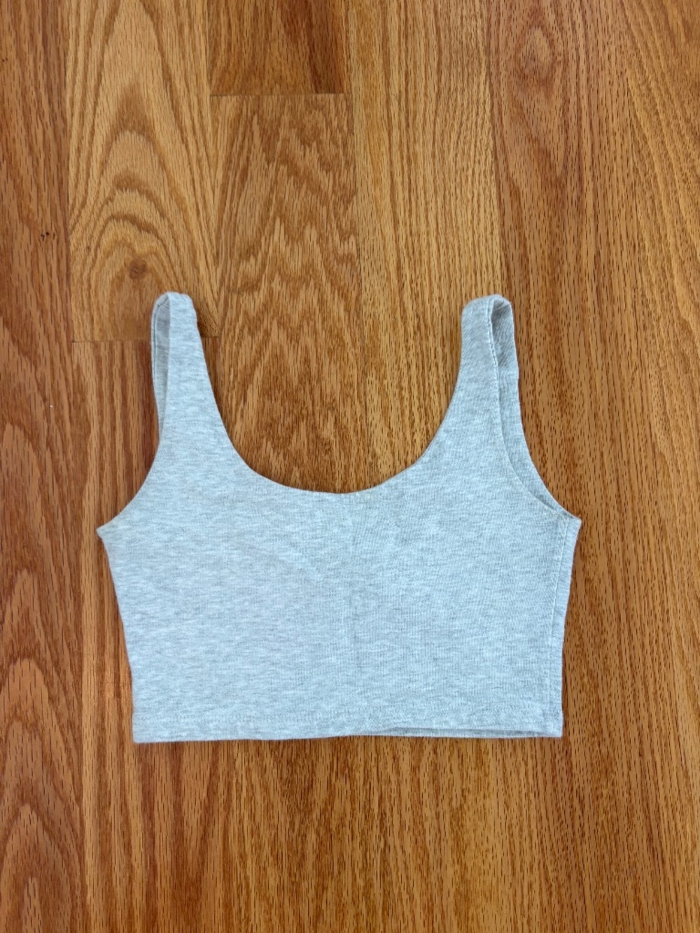Brandy Melville grey crop top